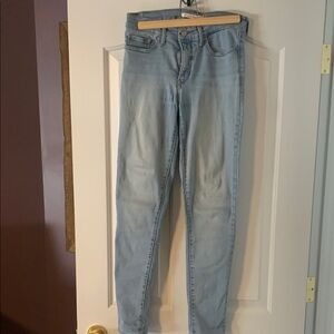 Levi's Women's Light Blue Skinny Jeans